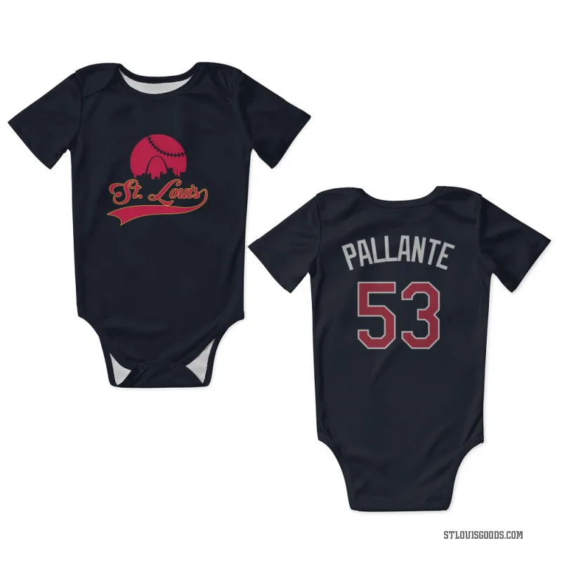 Andre Pallante  Navy St. Louis Cardinals  Newborn & Infant Bodysuit