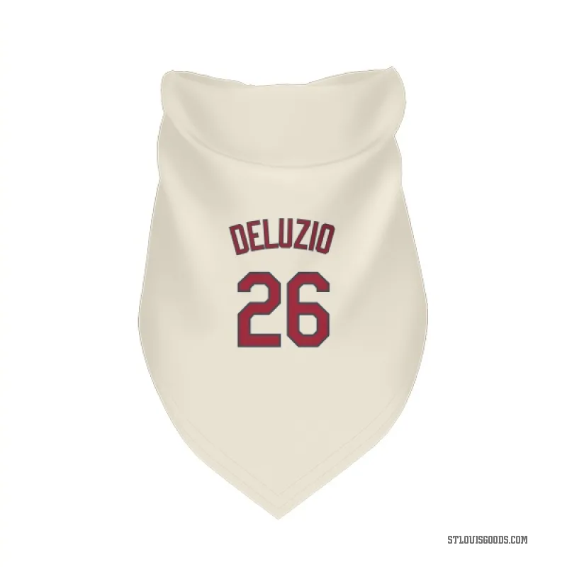 Ben DeLuzio  Cream St. Louis Cardinals  Cat & Dog Pet Bandana