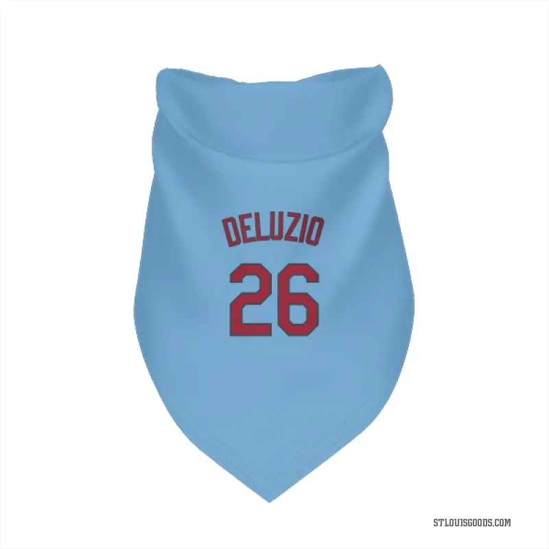 Ben DeLuzio  Light Blue St. Louis Cardinals  Cat & Dog Pet Bandana