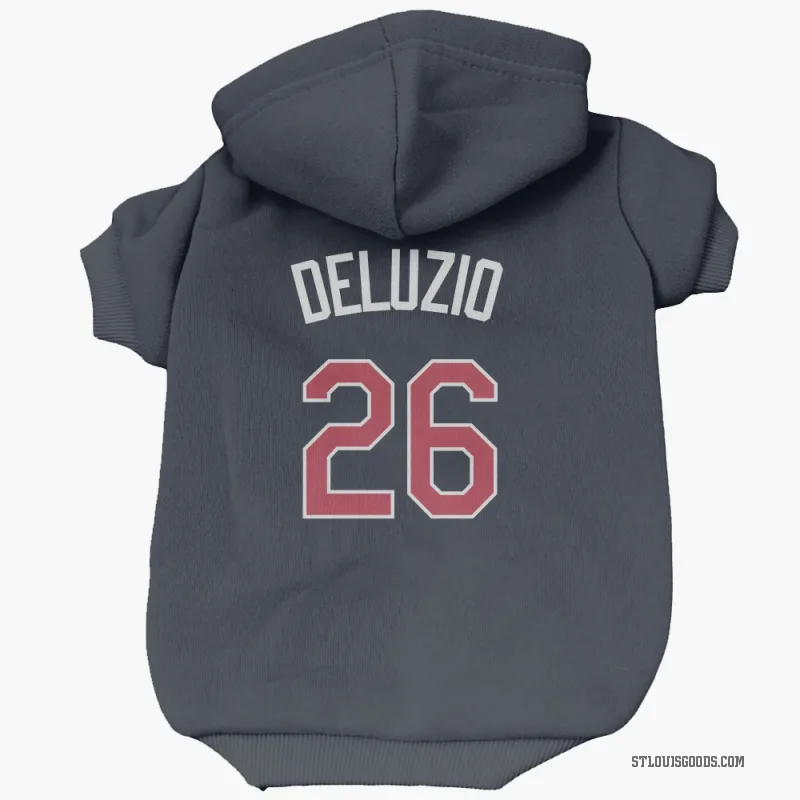 Ben DeLuzio  Navy St. Louis Cardinals  Cat & Dog Pet Hoodie