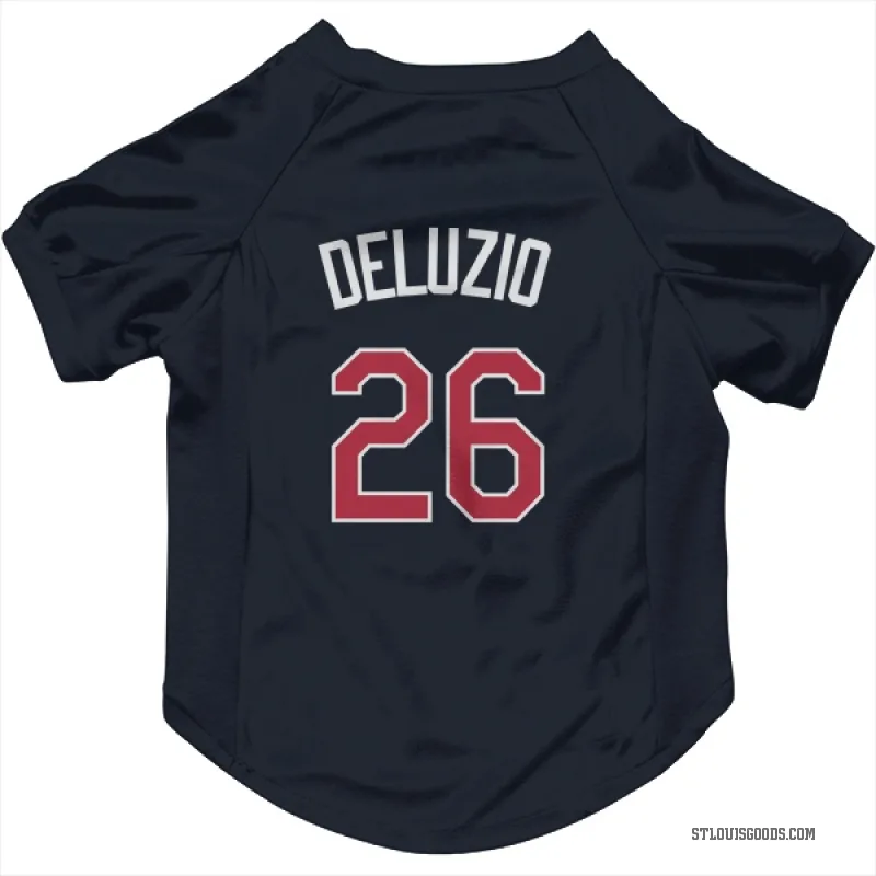 Ben DeLuzio  Navy St. Louis Cardinals  Cat & Dog Pet Jersey