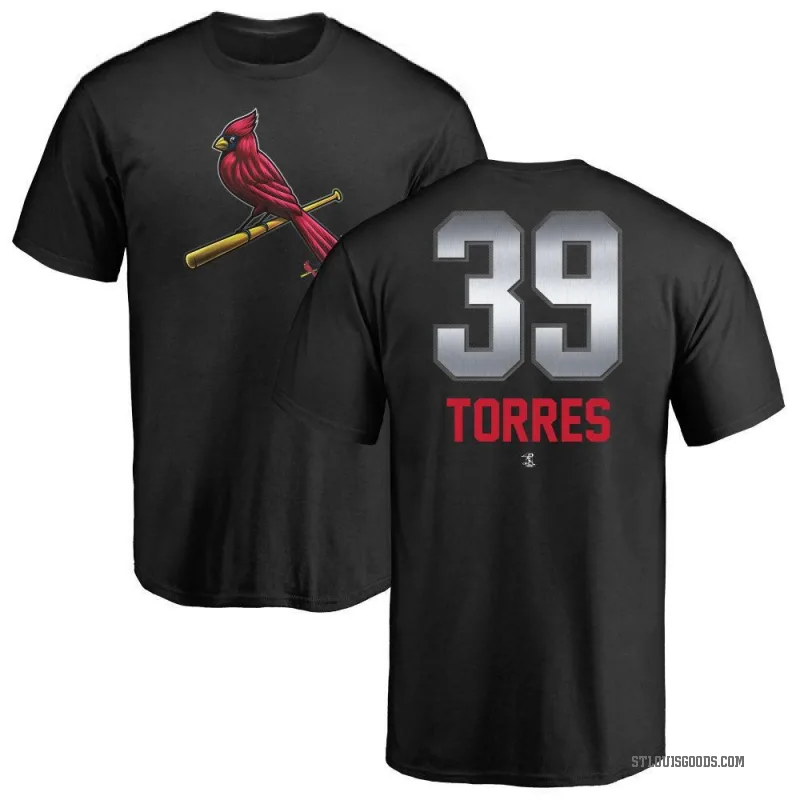 Bryan Torres Men's Black St. Louis Cardinals Midnight Mascot T-Shirt -