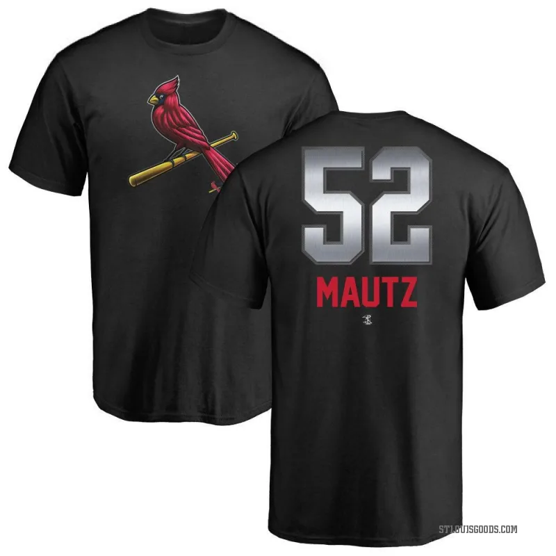 Brycen Mautz Men's Black St. Louis Cardinals Midnight Mascot T-Shirt -