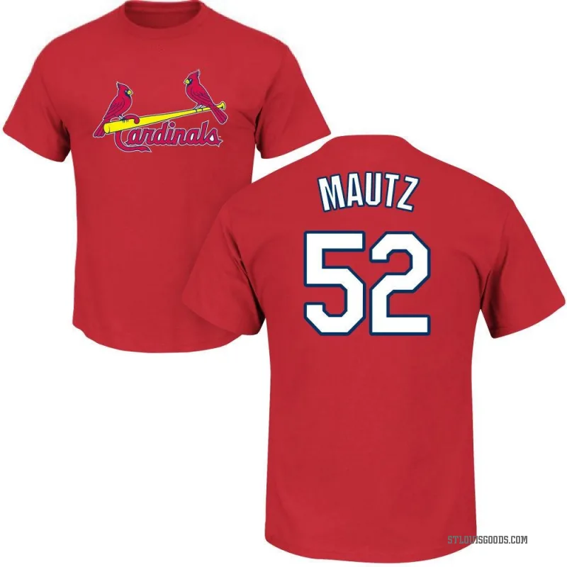 Brycen Mautz Youth Red St. Louis Cardinals Roster T-Shirt -