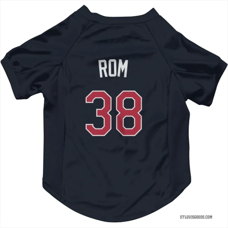 Drew Rom  Navy St. Louis Cardinals  Cat & Dog Pet Jersey