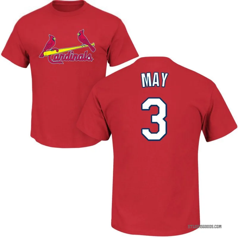 Dustin May Men's Red St. Louis Cardinals Roster T-Shirt -