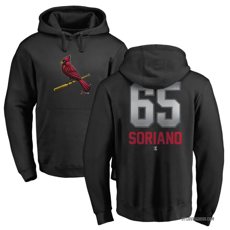 George Soriano Youth Black St. Louis Cardinals Branded Midnight Mascot Pullover Hoodie -