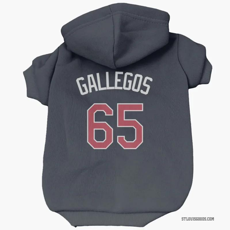 Giovanny Gallegos  Navy St. Louis Cardinals  Cat & Dog Pet Hoodie
