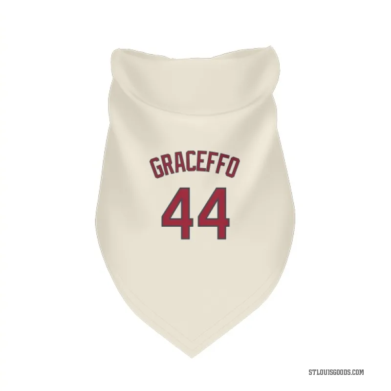 Gordon Graceffo  Cream St. Louis Cardinals  Cat & Dog Pet Bandana