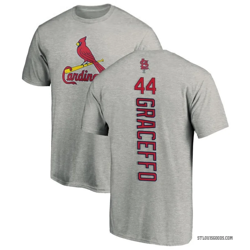 Gordon Graceffo Men's Ash St. Louis Cardinals Backer T-Shirt -