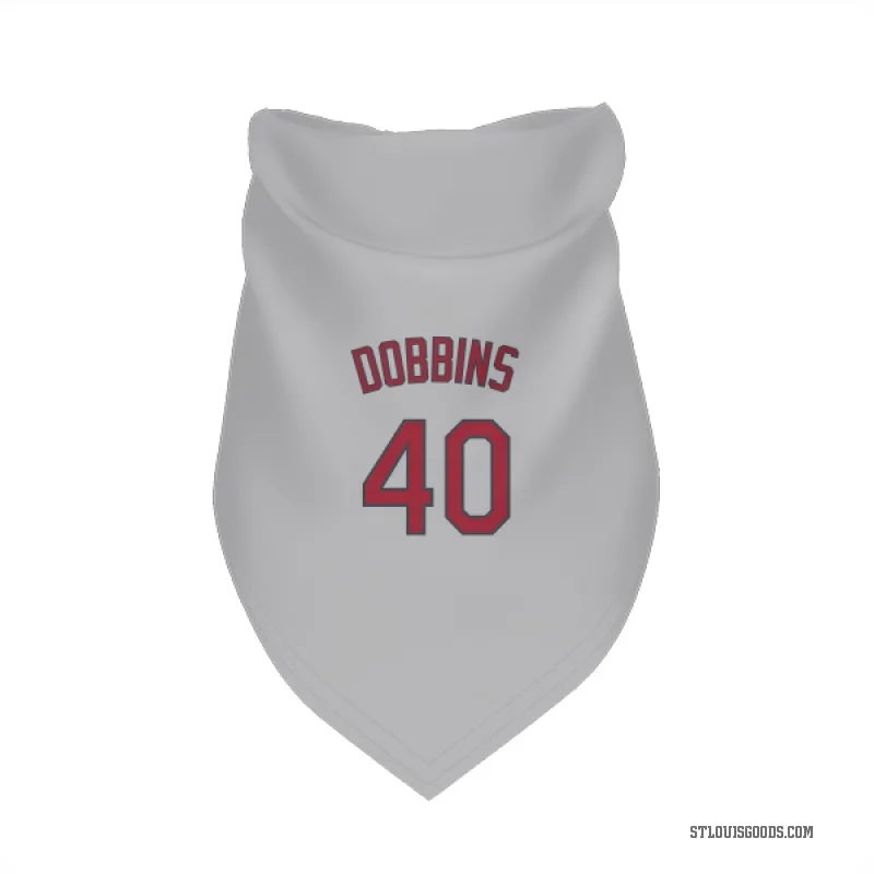 Hunter Dobbins  Gray St. Louis Cardinals  Cat & Dog Pet Bandana