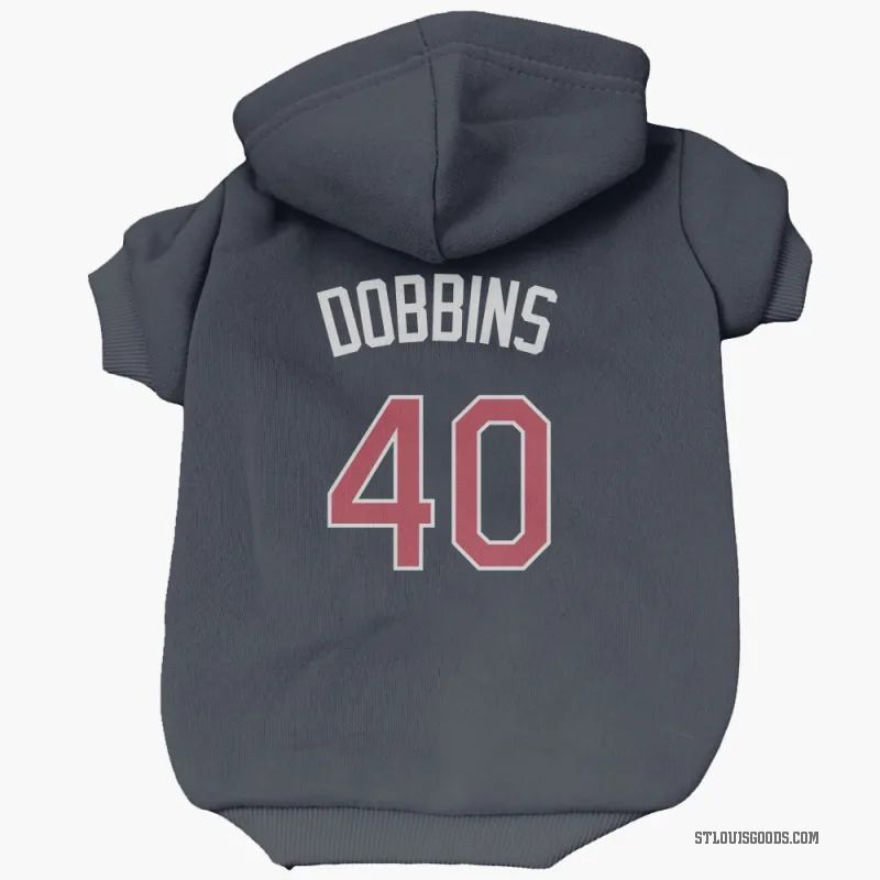Hunter Dobbins  Navy St. Louis Cardinals  Cat & Dog Pet Hoodie
