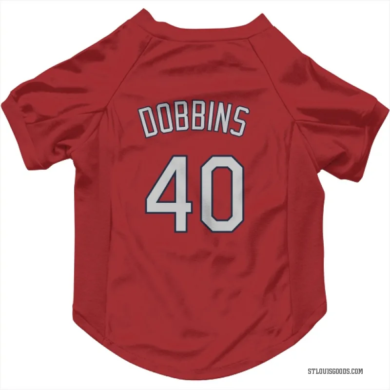 Hunter Dobbins  Red St. Louis Cardinals  Cat & Dog Pet Jersey
