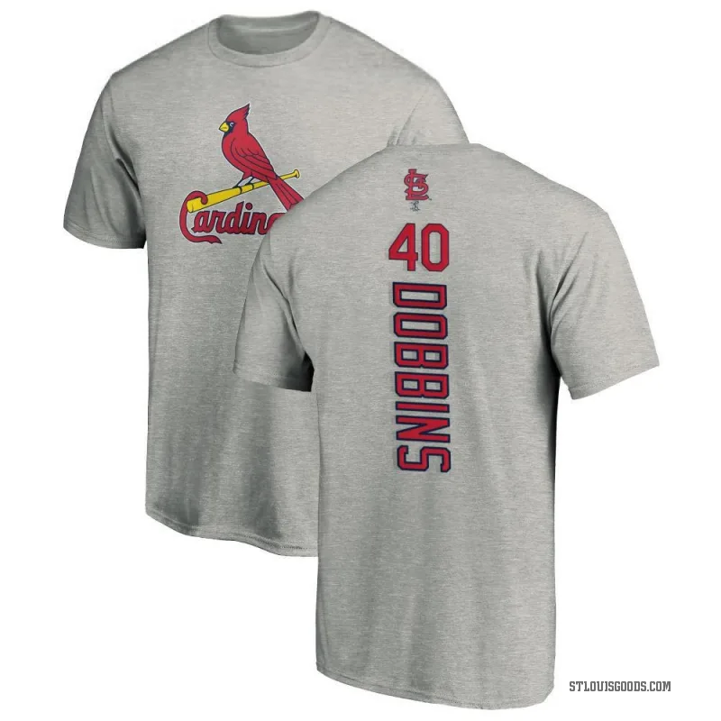 Hunter Dobbins Youth Ash St. Louis Cardinals Backer T-Shirt -