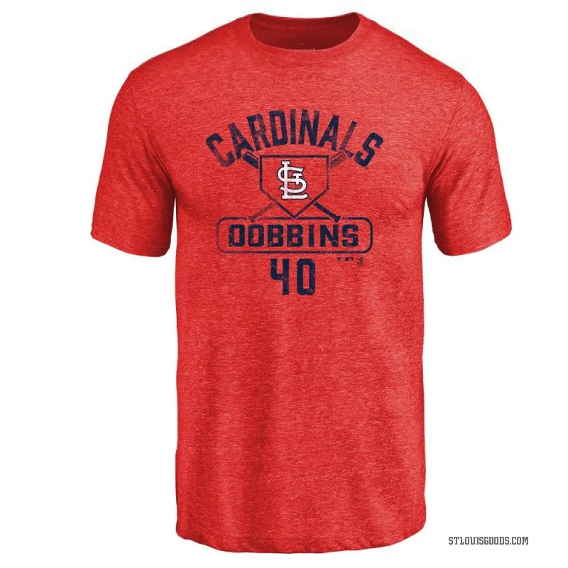 Hunter Dobbins Youth Red St. Louis Cardinals Base Runner T-Shirt -