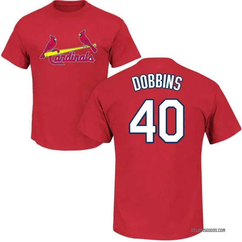 Hunter Dobbins Youth Red St. Louis Cardinals Roster T-Shirt -