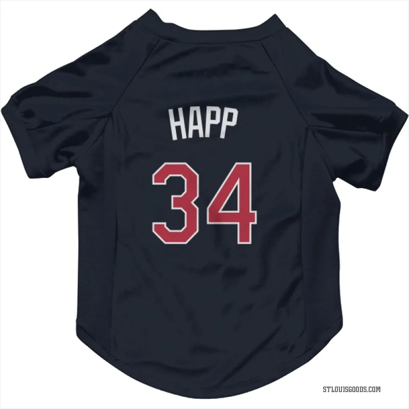 J.A. Happ  Navy St. Louis Cardinals  Cat & Dog Pet Jersey