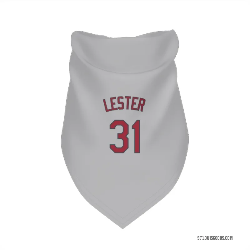 Jon Lester  Gray St. Louis Cardinals  Cat & Dog Pet Bandana