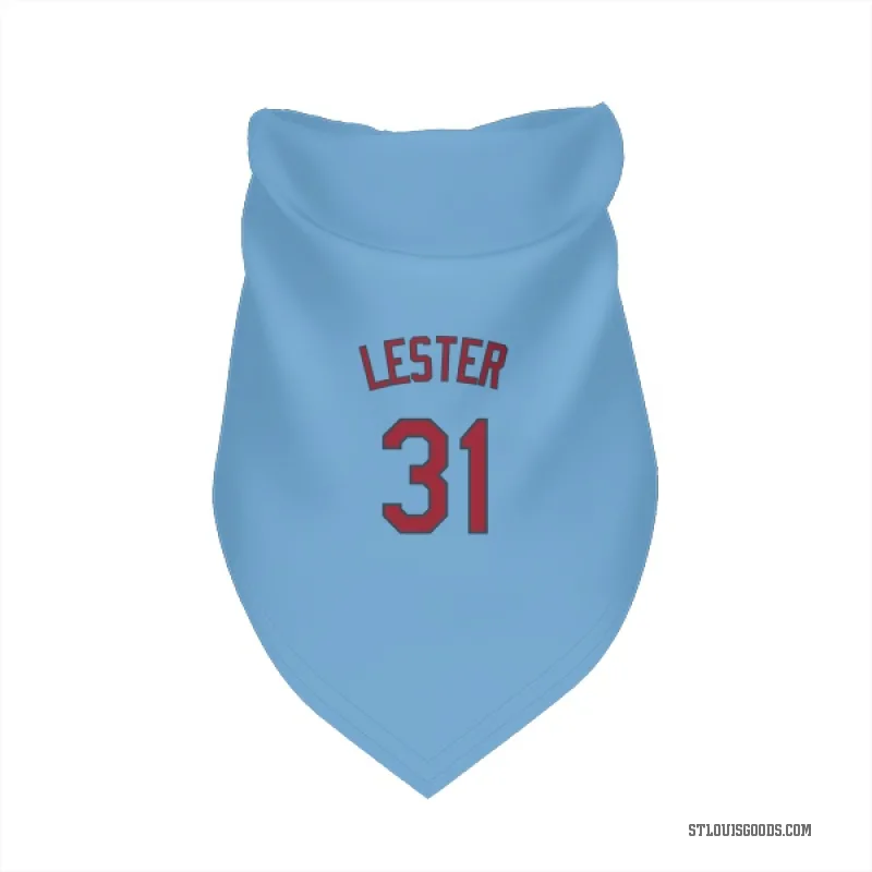 Jon Lester  Light Blue St. Louis Cardinals  Cat & Dog Pet Bandana
