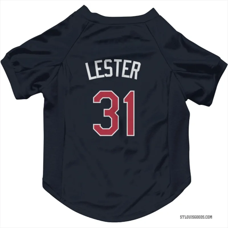 Jon Lester  Navy St. Louis Cardinals  Cat & Dog Pet Jersey