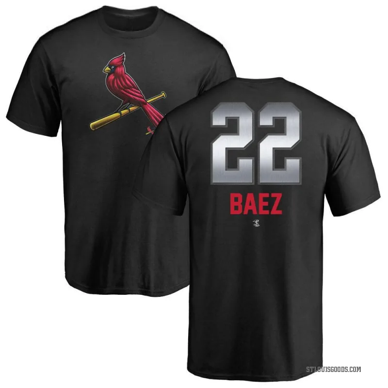 Joshua Baez Men's Black St. Louis Cardinals Midnight Mascot T-Shirt -