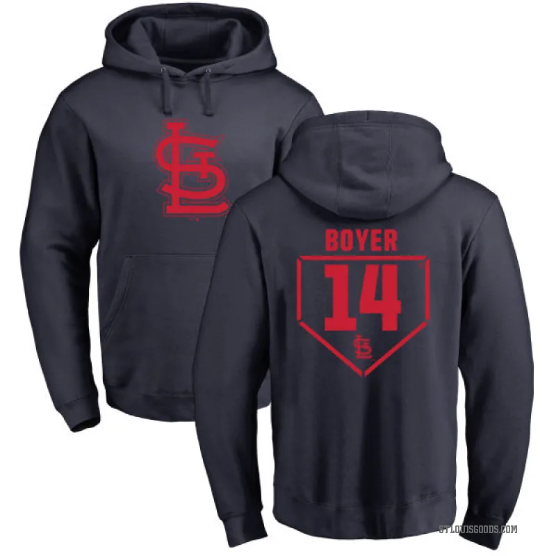 Ken Boyer Youth Navy St. Louis Cardinals Branded RBI Pullover Hoodie -