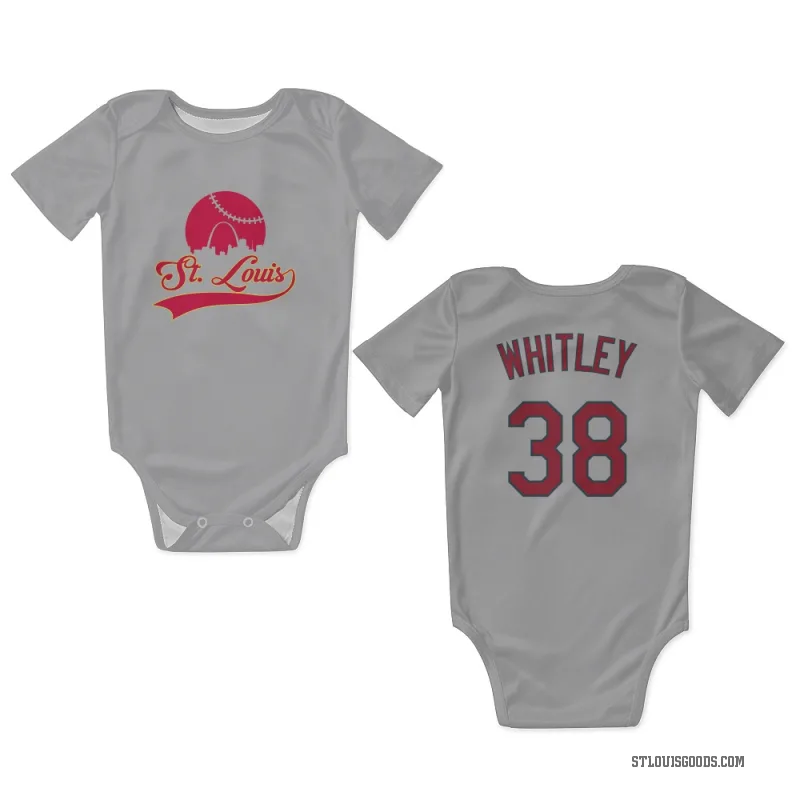 Kodi Whitley  Gray St. Louis Cardinals  Newborn & Infant Bodysuit