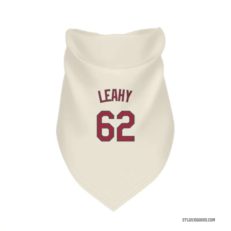 Kyle Leahy  Cream St. Louis Cardinals  Cat & Dog Pet Bandana