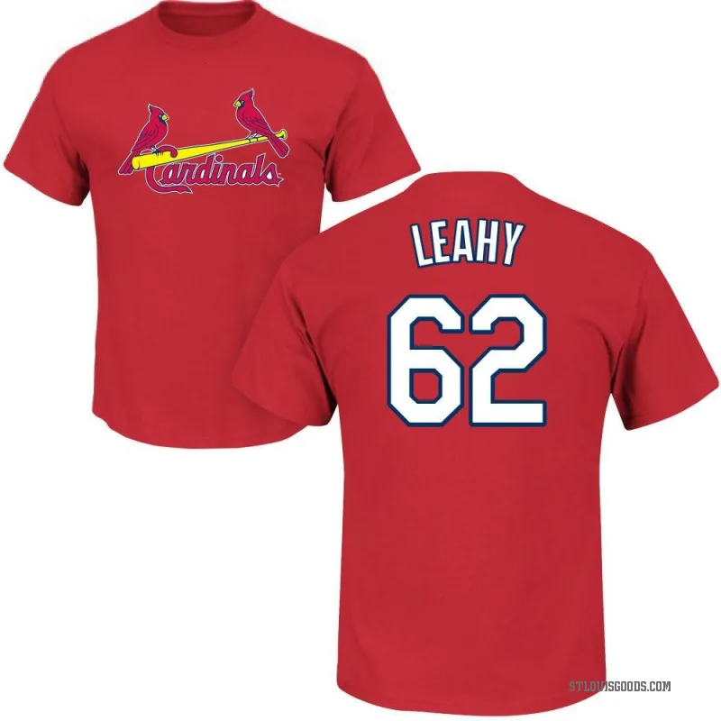 Kyle Leahy Men's Red St. Louis Cardinals Roster T-Shirt -