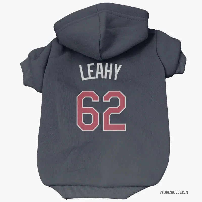 Kyle Leahy  Navy St. Louis Cardinals  Cat & Dog Pet Hoodie