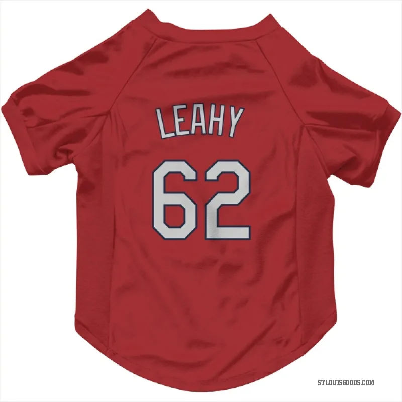 Kyle Leahy  Red St. Louis Cardinals  Cat & Dog Pet Jersey