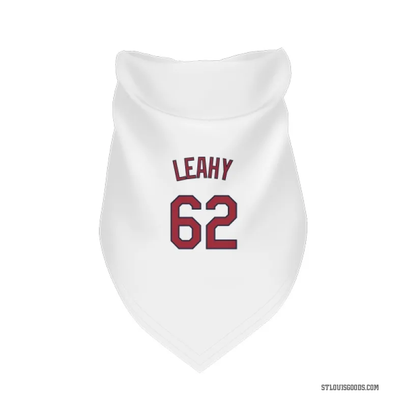 Kyle Leahy  White St. Louis Cardinals  Cat & Dog Pet Bandana