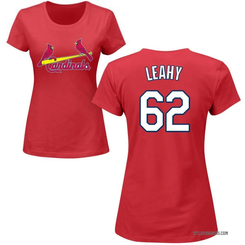 Kyle Leahy Women's Red St. Louis Cardinals Roster T-Shirt -
