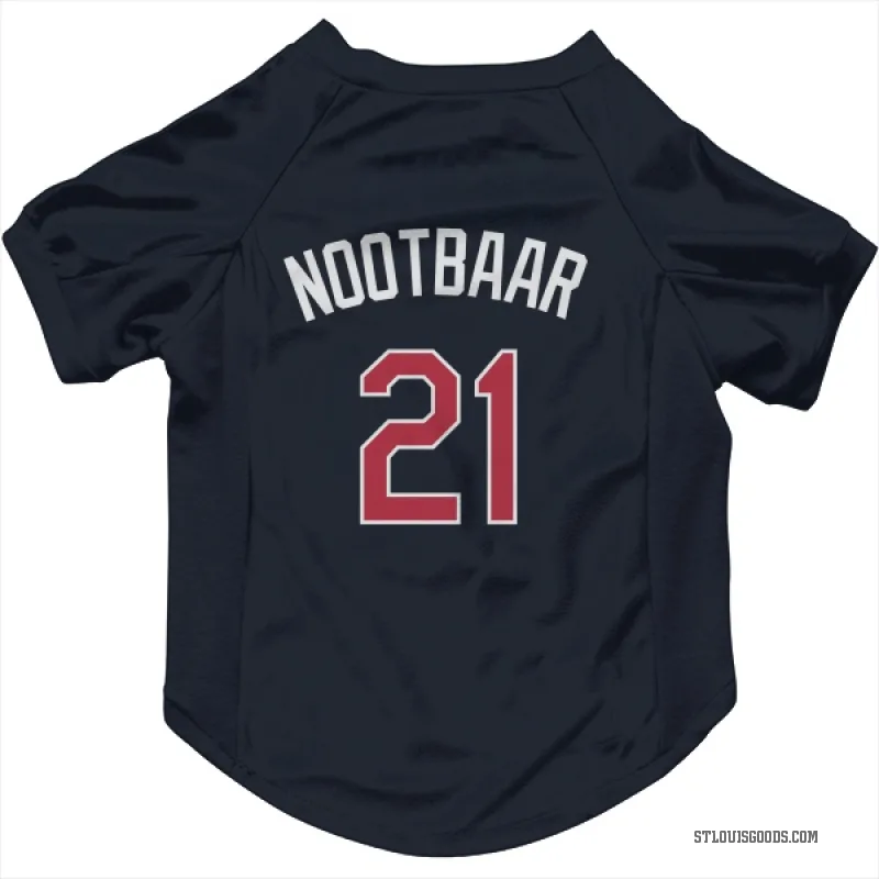 Lars Nootbaar  Navy St. Louis Cardinals  Cat & Dog Pet Jersey
