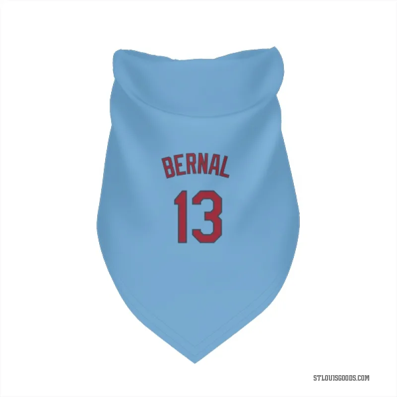 Leonardo Bernal  Light Blue St. Louis Cardinals  Cat & Dog Pet Bandana