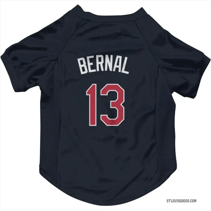 Leonardo Bernal  Navy St. Louis Cardinals  Cat & Dog Pet Jersey
