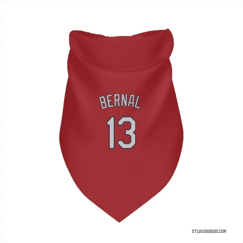Leonardo Bernal  Red St. Louis Cardinals  Cat & Dog Pet Bandana