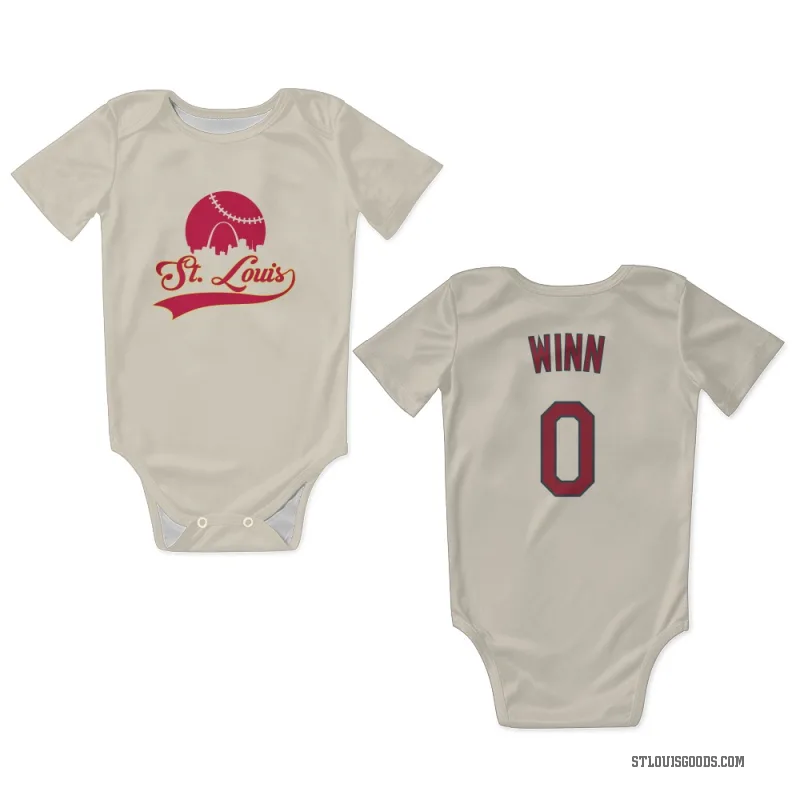 Masyn Winn  Cream St. Louis Cardinals  Newborn & Infant Bodysuit