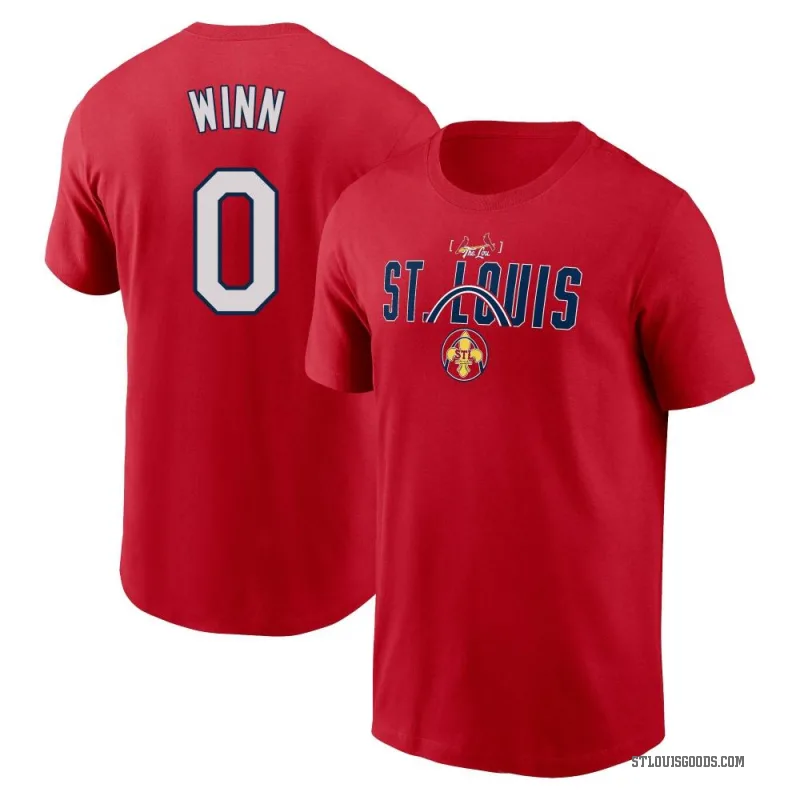 Masyn Winn Men's Red St. Louis Cardinals 2024 City Connect Graphic T-Shirt