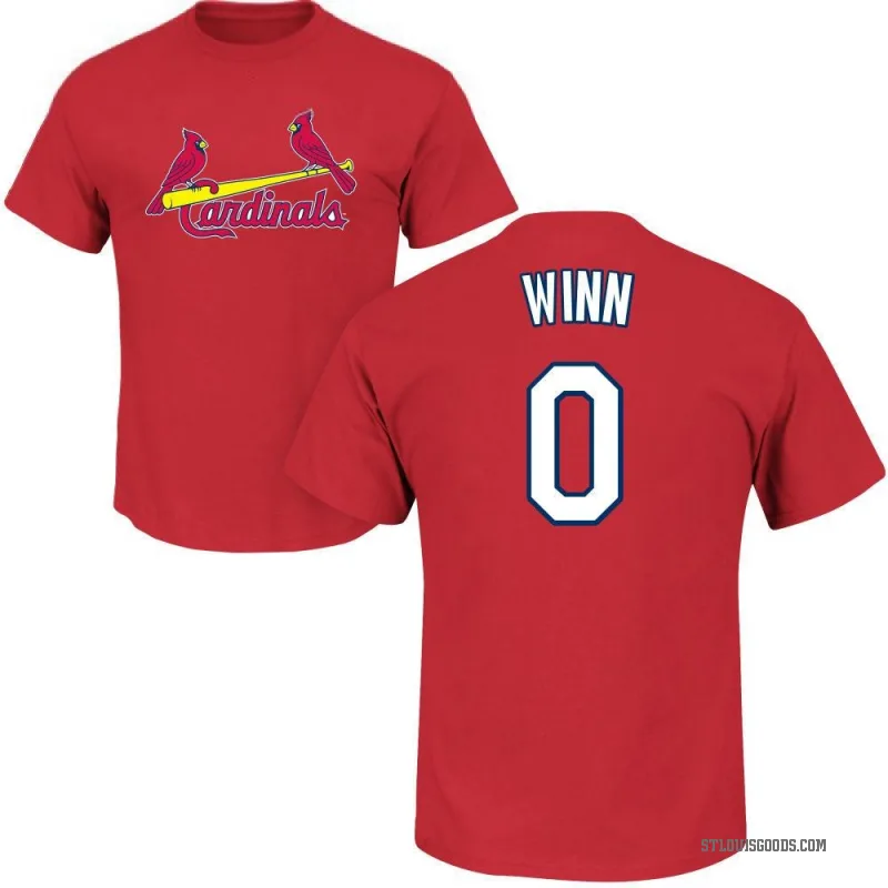 Masyn Winn Men's Red St. Louis Cardinals Roster T-Shirt -