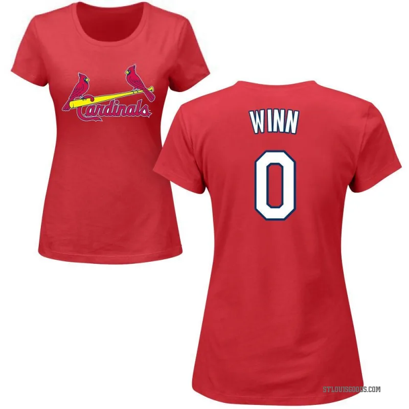 Masyn Winn Women's Red St. Louis Cardinals Roster T-Shirt -