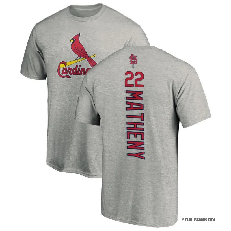 Mike Matheny Men's Ash St. Louis Cardinals Backer T-Shirt -