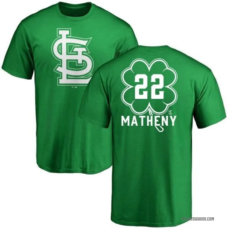 Mike Matheny Men's Green St. Louis Cardinals Dubliner T-Shirt - Kelly
