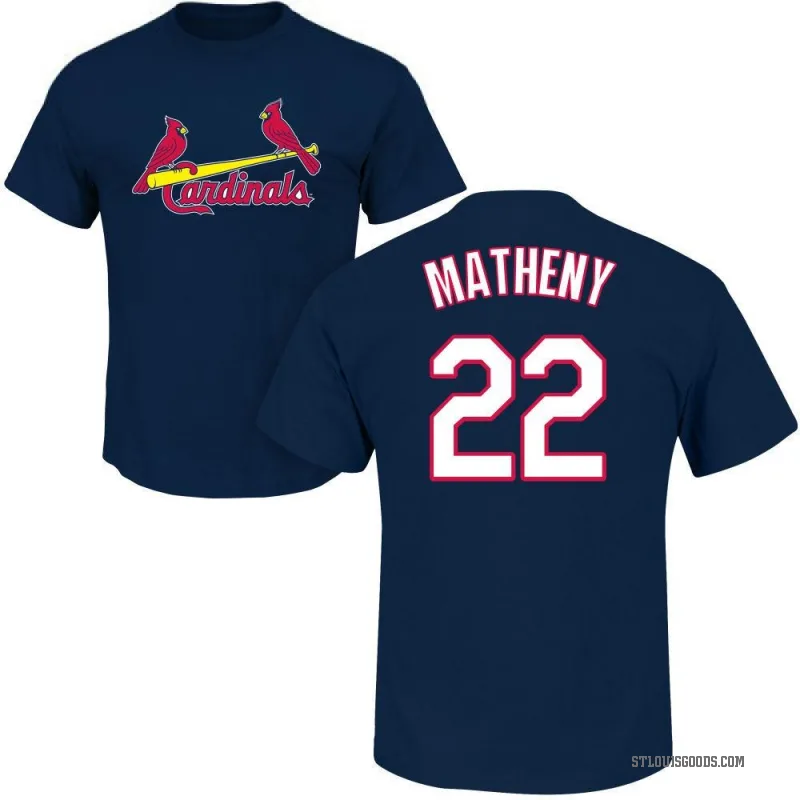 Mike Matheny Men's Navy St. Louis Cardinals Roster T-Shirt -