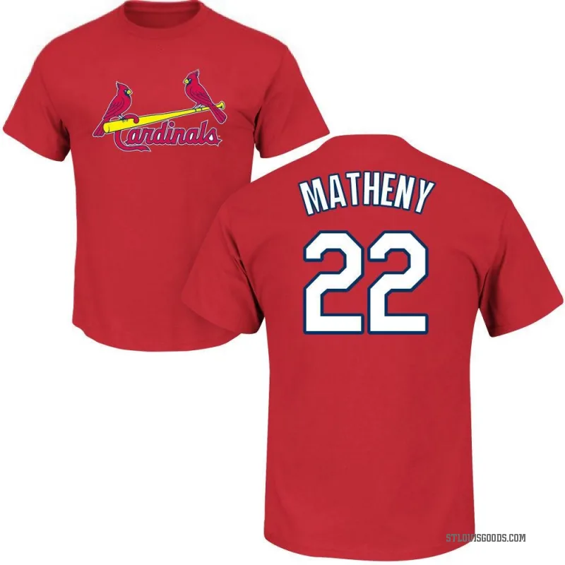 Mike Matheny Youth Red St. Louis Cardinals Roster T-Shirt -