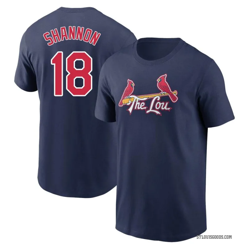 Mike Shannon Youth Navy St. Louis Cardinals 2024 City Connect T-Shirt