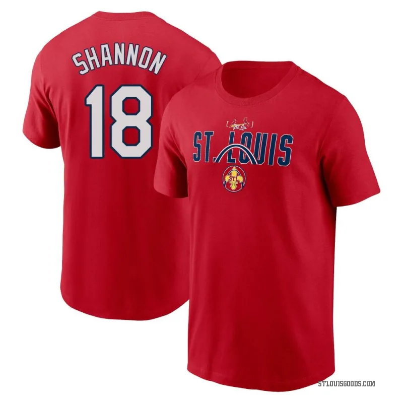 Mike Shannon Youth Red St. Louis Cardinals 2024 City Connect Graphic T-Shirt