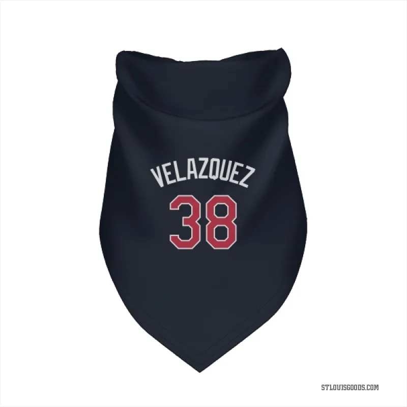Nelson Velazquez  Navy St. Louis Cardinals  Cat & Dog Pet Bandana