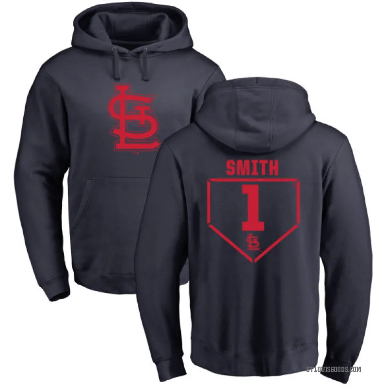 Ozzie Smith Youth Navy St. Louis Cardinals Branded RBI Pullover Hoodie -