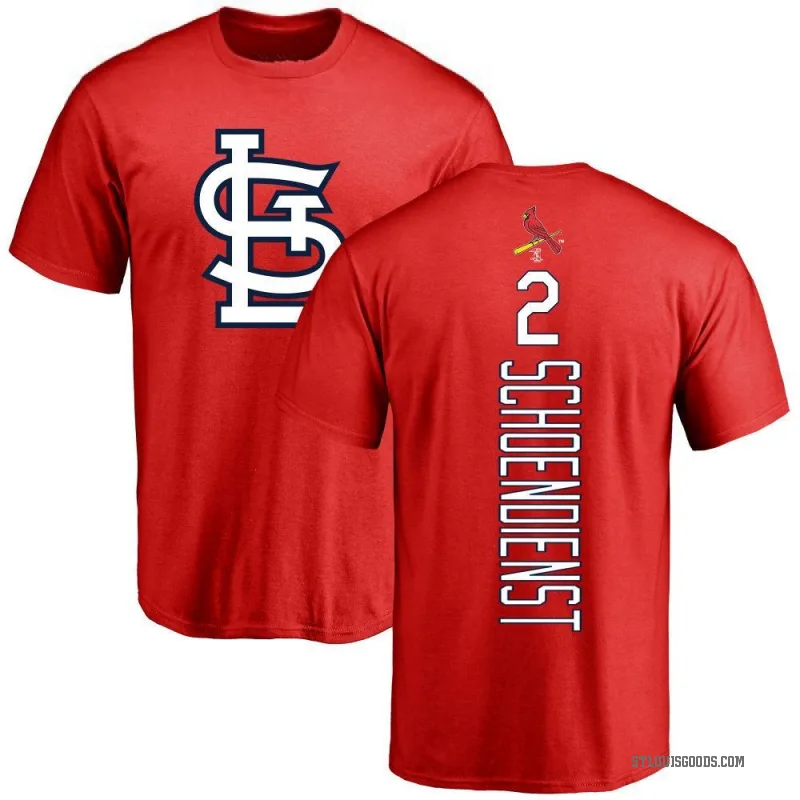 Red Schoendienst Men's Red St. Louis Cardinals Backer T-Shirt -